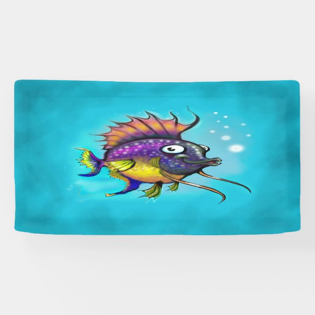 Banderoles Poster Rainbow Fish (Horizontal)