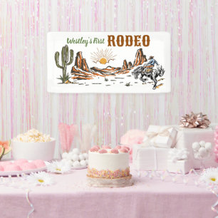 Banderoles Premier Anniversaire de Rodeo Boy