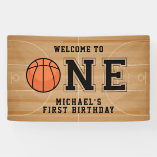 Banderoles Premier anniversaire du basket-ball