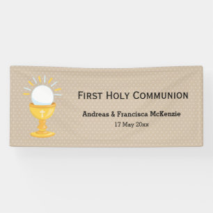Banderoles Première Communion sainte * choisir la couleur arr