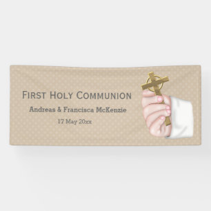 Banderoles Première Communion sainte * choisir la couleur arr