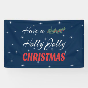Banderoles Prenez un Holly Jolly Christmas