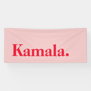 Banderoles Préparez-vous pour Kamala Harris 2024 Pink