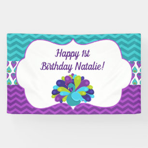 Banderoles Pretty Peacock