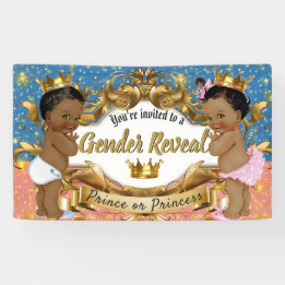 Banderoles Prince africain|Princesse Rose & Bleu| Révélation