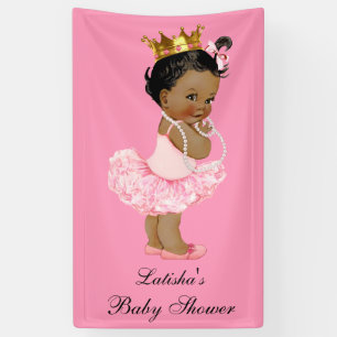 Banderoles Princesse mignonne baby shower de tutu ethnique