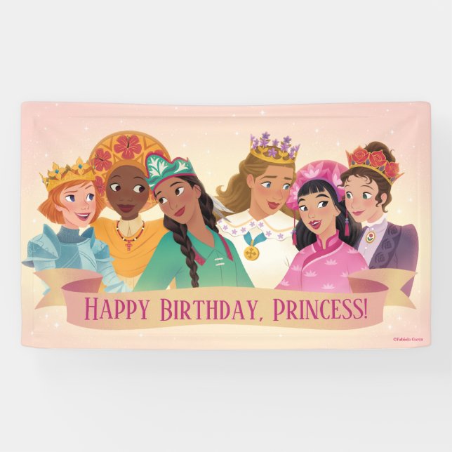Banderoles Princesses of Heaven™ Banner (Customizable) (Horizontal)