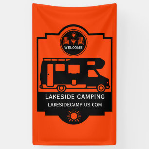 Banderoles Promotion du camping Caravan
