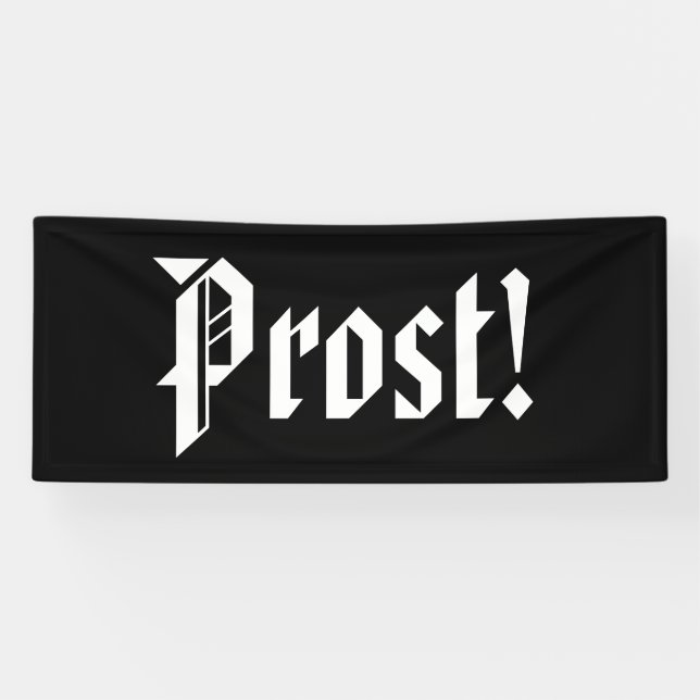Banderoles Prost Oktoberfest (Horizontal)