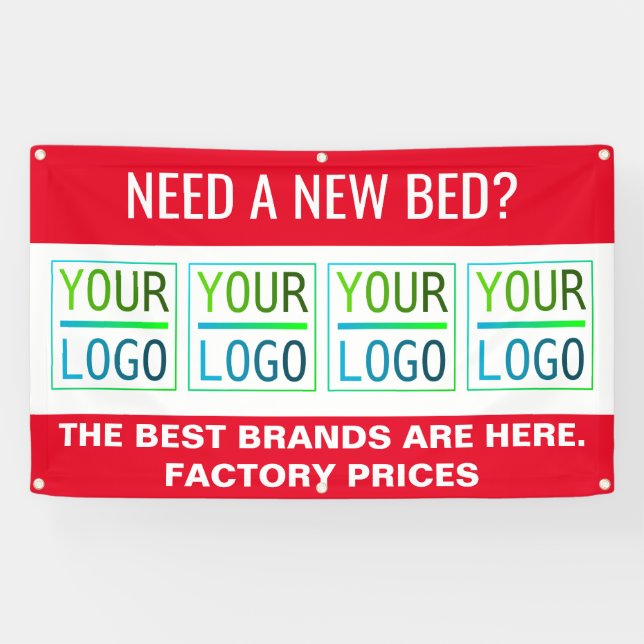 Banderoles publicité et logo (Horizontal)