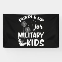 Purple Up for Military Kids Dandelion Mois