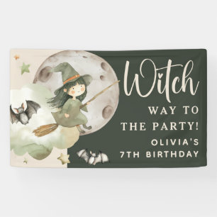 Banderoles Quelle voie pour la fête d'Halloween des enfants