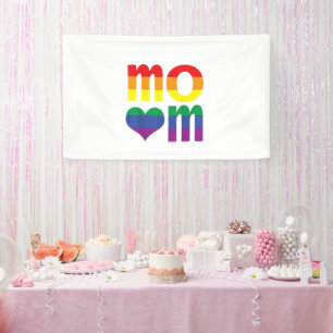 Banderoles Rainbow LGBT Pride Mois Fête des mères LGBT