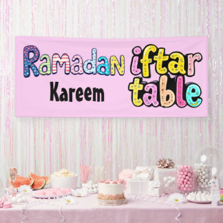 Banderoles Ramadan Kareem - Table Iftar