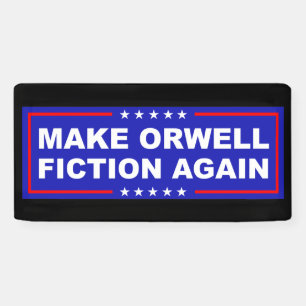 Banderoles Refaire D'Orwell De La Fiction