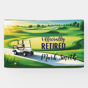 Banderoles Retraite de golf
