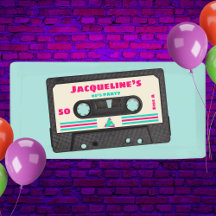 Retro Eighties Music Mix Tape 50e fête d'anniversa