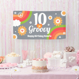 Banderoles Retro Super 10e anniversaire