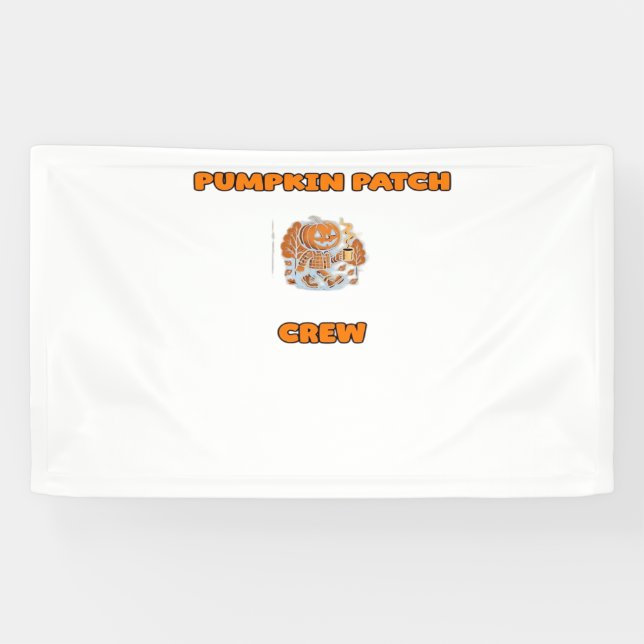 Banderoles Retro Thanksgiving Turquie - Automne Moisson Desig (Horizontal)