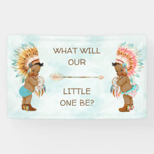 Banderoles Révélation de genre ethnique amérindien tribal boh