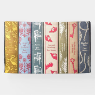 Banderoles Romans de Jane Austen
