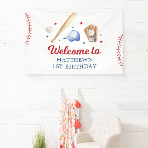 Banderoles Rookie de baseball de l'année Premier anniversaire