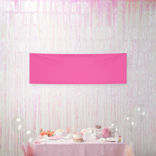 Banderoles Rose chaud clair clair