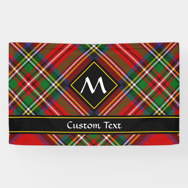 Banderoles Royal Stewart Tartan (Horizontal)