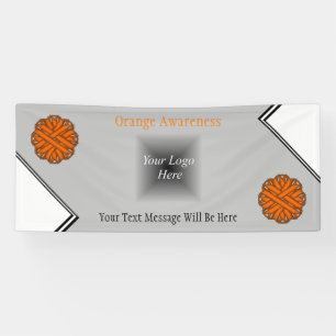 Banderoles Ruban aux fleurs orange par Kenneth Yoncich