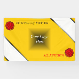 Banderoles Ruban de fleurs rouges par Kenneth Yoncich