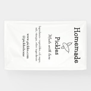 Banderoles Sachets maison faits avec amour ajouter texte site