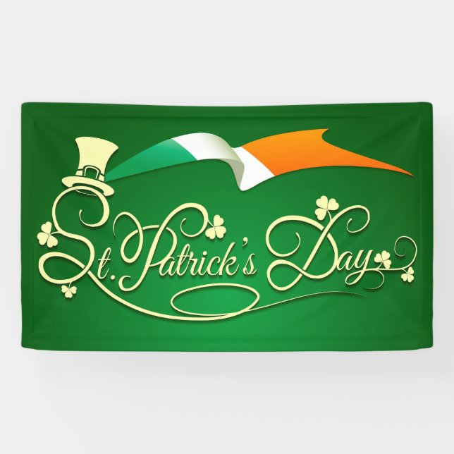 Banderoles Saint Patrick's Day (Horizontal)