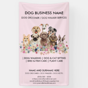 Banderoles Salon de Chien Mignon