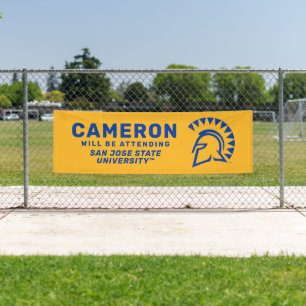 Banderoles San Jose State Le diplômé sera présent