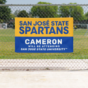 Banderoles San Jose State Le diplômé sera présent