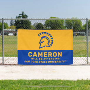 Banderoles San Jose State Le diplômé sera présent