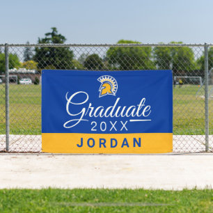 Banderoles San Jose State Promotion de finissants