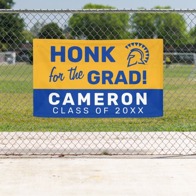 Banderoles San Jose State Spartans | Graduation (En situation)