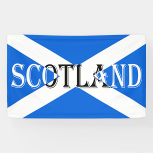 Banderoles Scottish Flag lettres inversées bnrcn