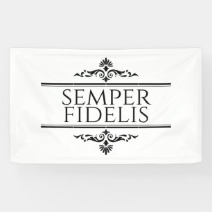 Banderoles Semper Fidelis