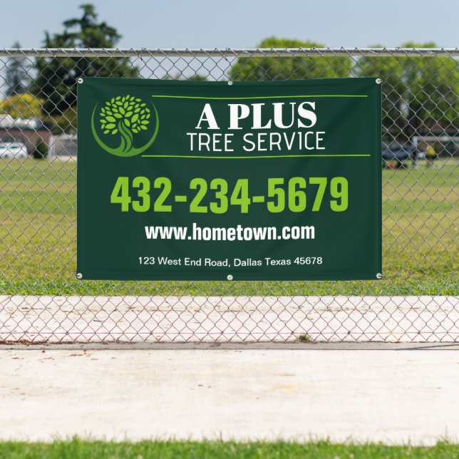 Banderoles Service d'élagage d'arbres (Insitu)