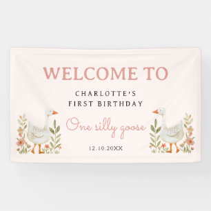 Banderoles SIGNE DE LA PREMIÈRE FEMME D'ANNIVERSAIRE D'UNE Oi
