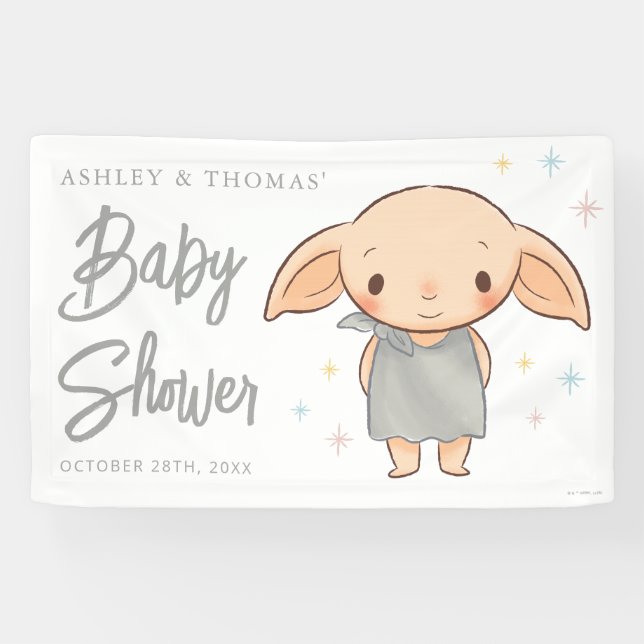 Banderoles Simple Harry Potter - Dobby Baby Shower (Horizontal)