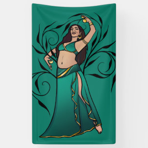 Banderoles Sivoney Danseuse du ventre Déesse