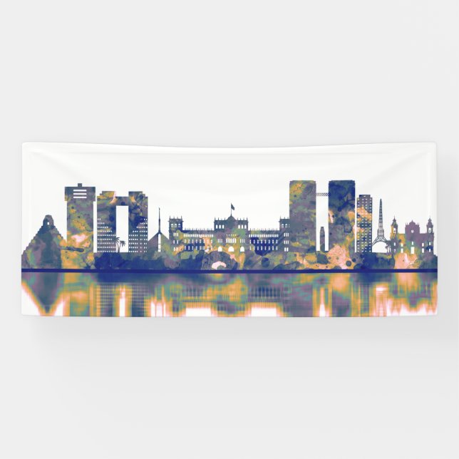 Banderoles Skyline de Guatemala (Horizontal)