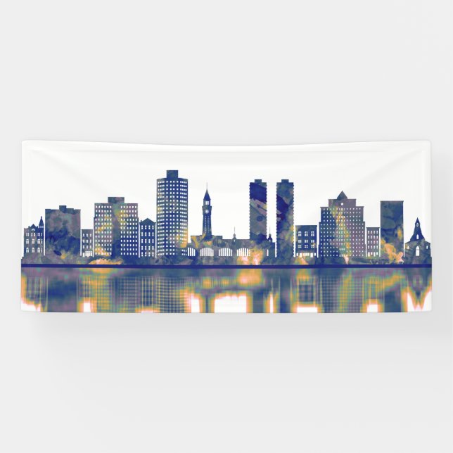 Banderoles Skyline de Hoboken (Horizontal)