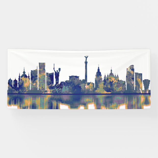 Banderoles Skyline de Kiev (Horizontal)