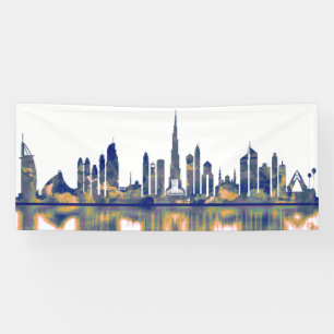 Banderoles Skyline Dubaï