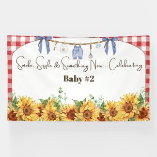 Banderoles Smoke & Sizzle Baby Q Banner