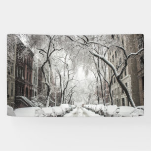 Banderoles Snow Urban Christmas à Brooklyn